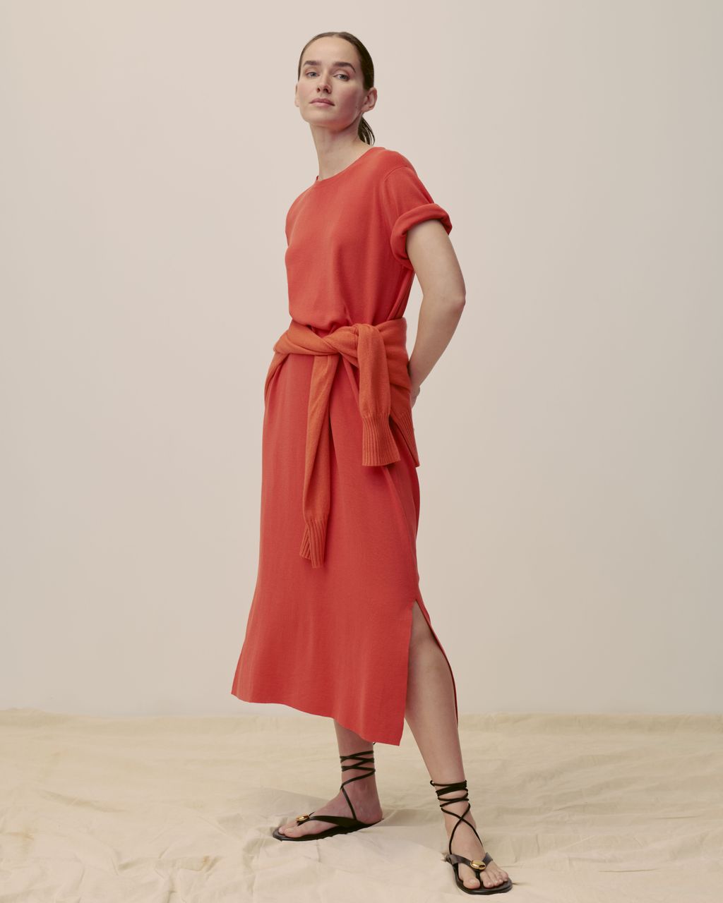 Fashion Week Paris Spring/Summer 2025 look 66 from the Eric Bompard collection womenswear