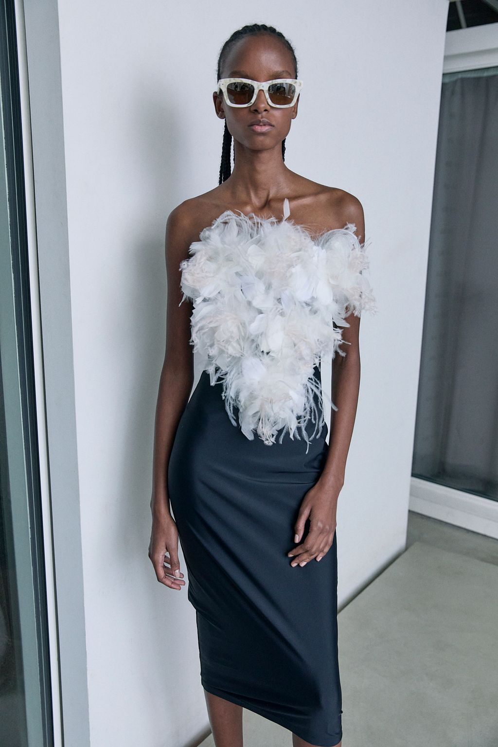 Fashion Week Paris Fall/Winter 2025 look 23 from the Vaillant collection womenswear