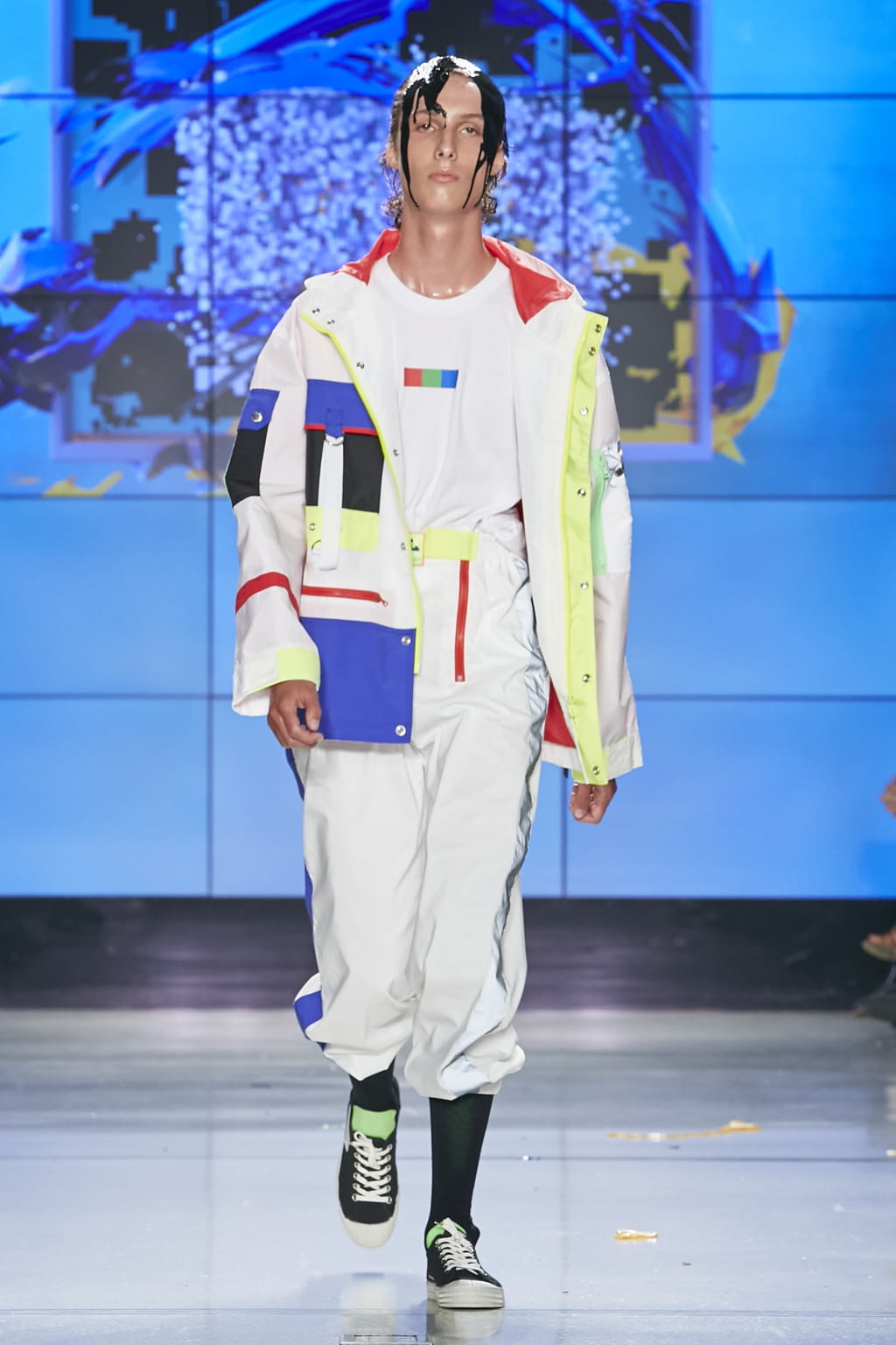 Fashion Week New York Spring/Summer 2019 look 23 from the Landlord collection menswear