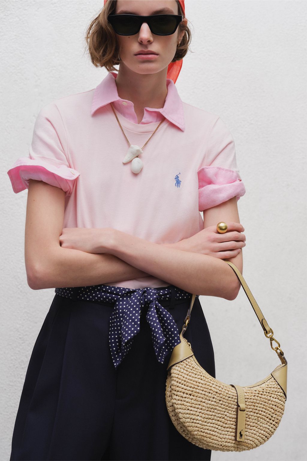 Fashion Week New York Spring/Summer 2026 look 23 from the Polo Ralph Lauren collection womenswear