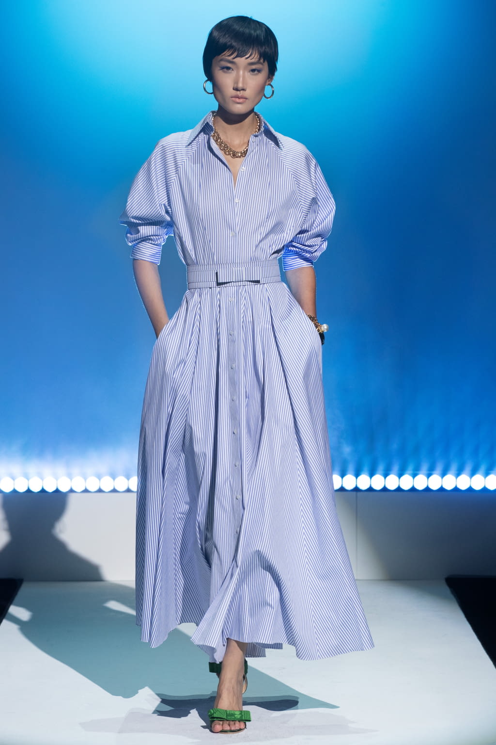 Fashion Week New York Spring/Summer 2021 look 31 de la collection Brandon Maxwell womenswear