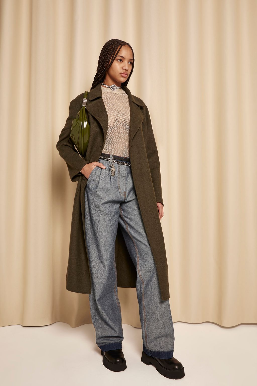 Fashion Week Paris Fall/Winter 2023 look 26 from the Sonia Rykiel collection 女装