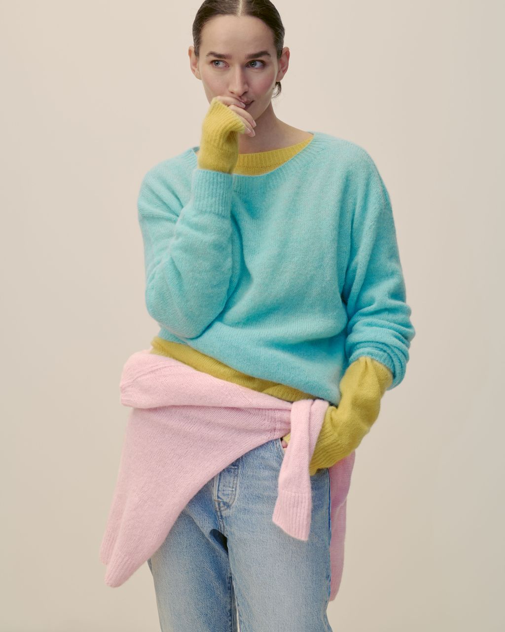 Fashion Week Paris Spring/Summer 2025 look 76 from the Eric Bompard collection womenswear