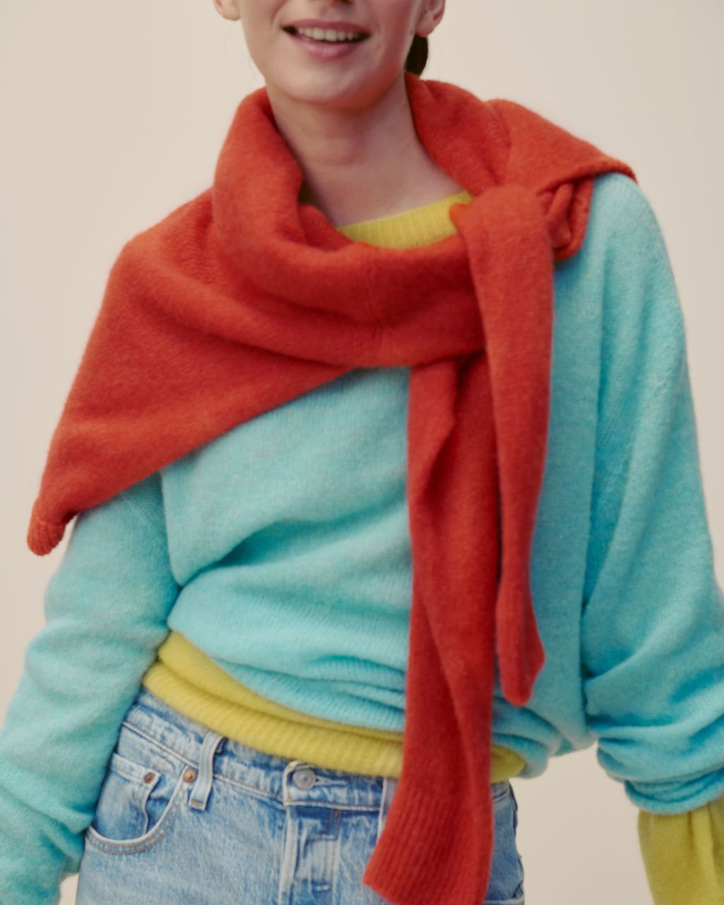Fashion Week Paris Spring/Summer 2025 look 77 from the Eric Bompard collection womenswear