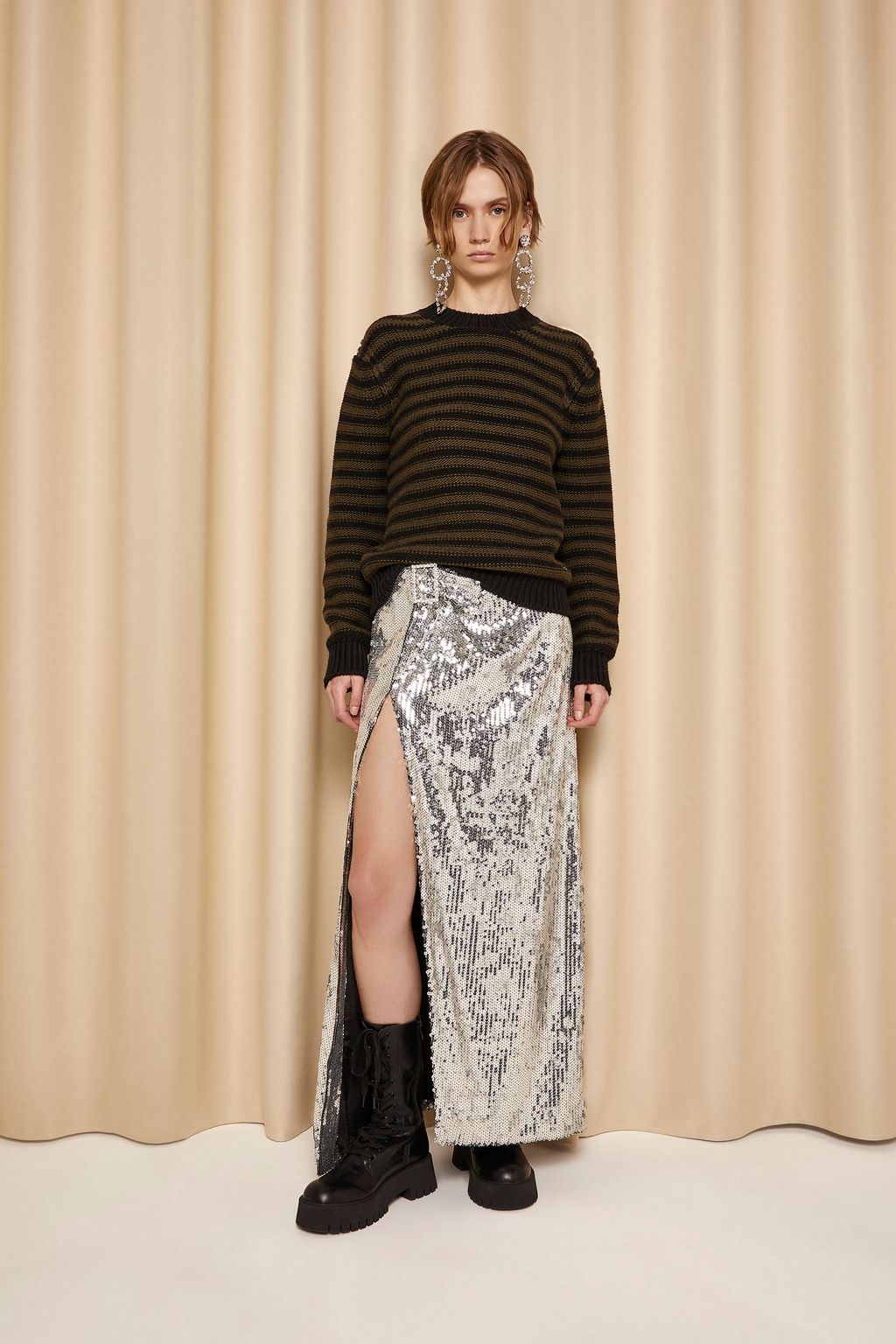 Fashion Week Paris Fall/Winter 2023 look 27 de la collection Sonia Rykiel womenswear