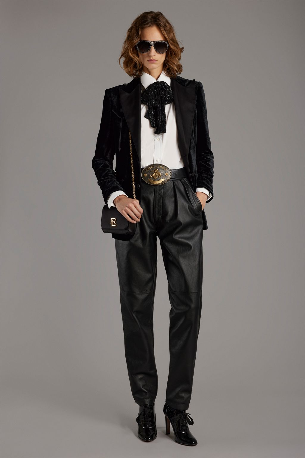 Fashion Week New York Fall/Winter 2023 look 25 from the Ralph Lauren Collection collection 女装