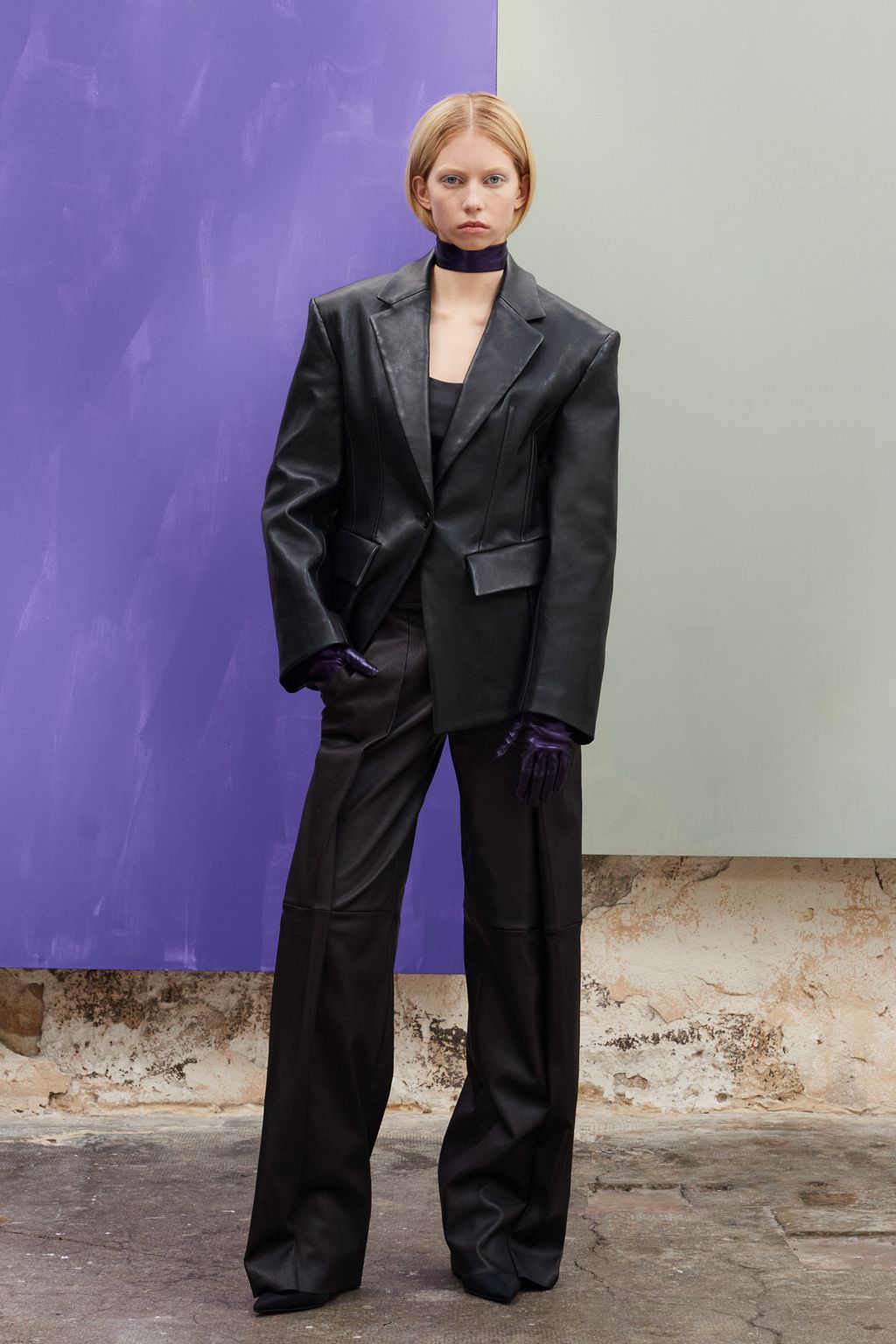 Fashion Week Paris Fall/Winter 2023 look 27 from the Stouls collection womenswear