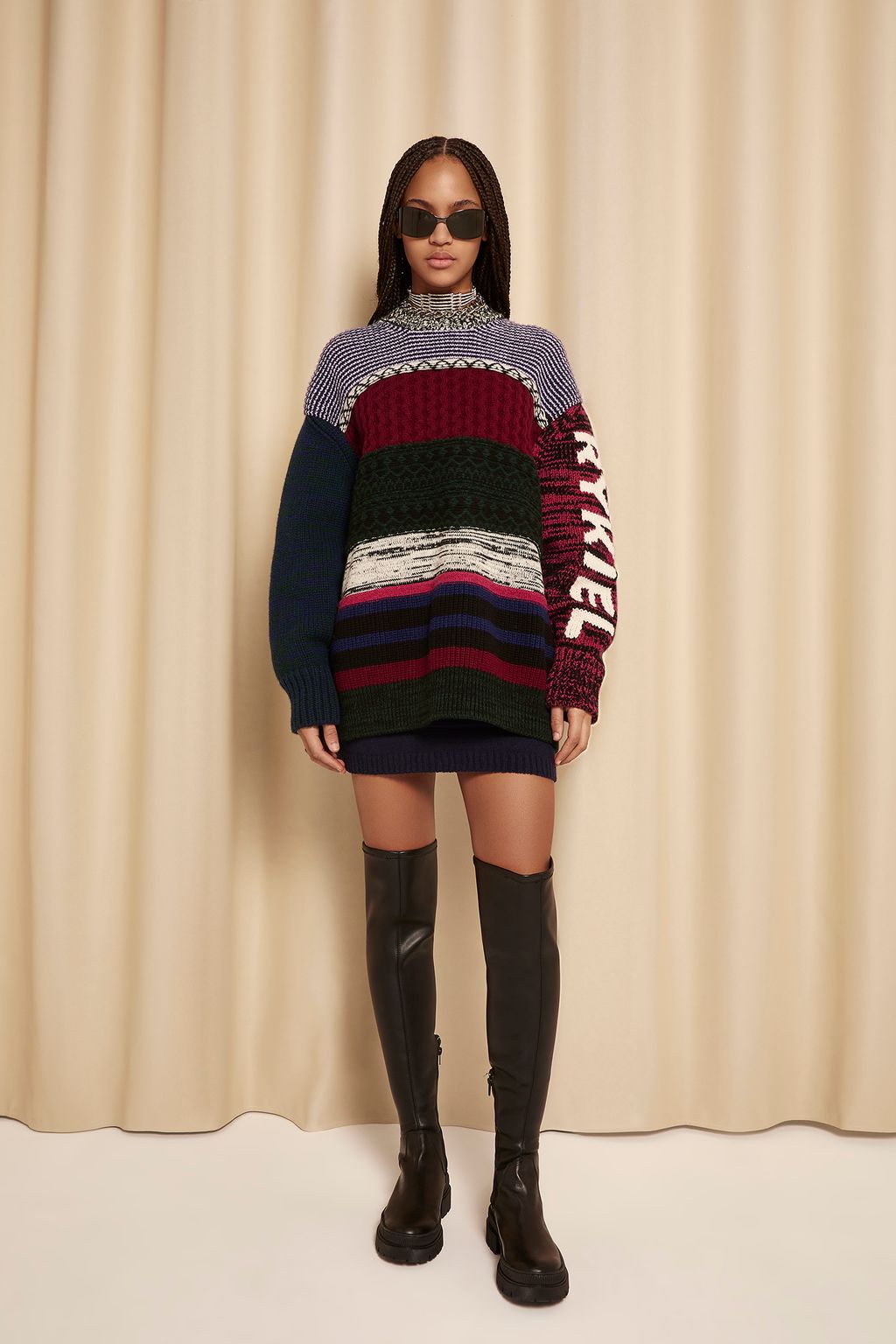 Fashion Week Paris Fall/Winter 2023 look 29 de la collection Sonia Rykiel womenswear