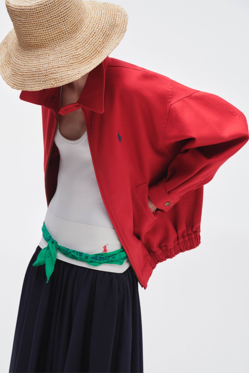 Fashion Week New York Spring/Summer 2026 look 28 from the Polo Ralph Lauren collection 女装