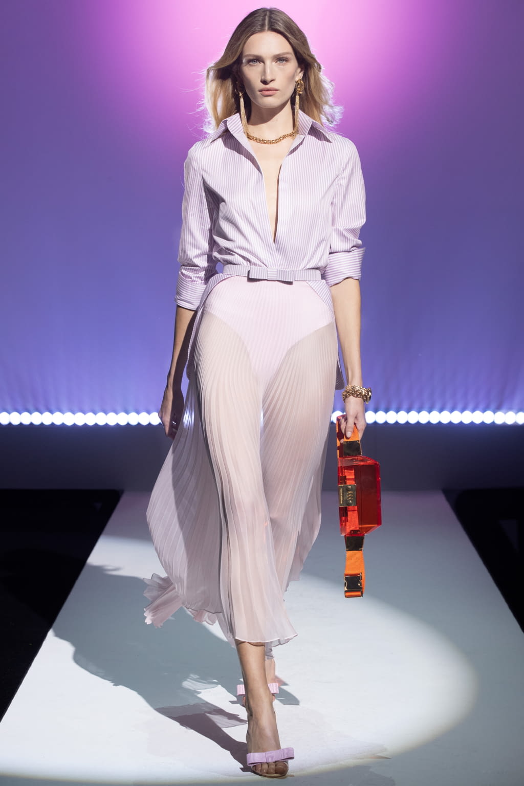 Fashion Week New York Spring/Summer 2021 look 36 from the Brandon Maxwell collection 女装