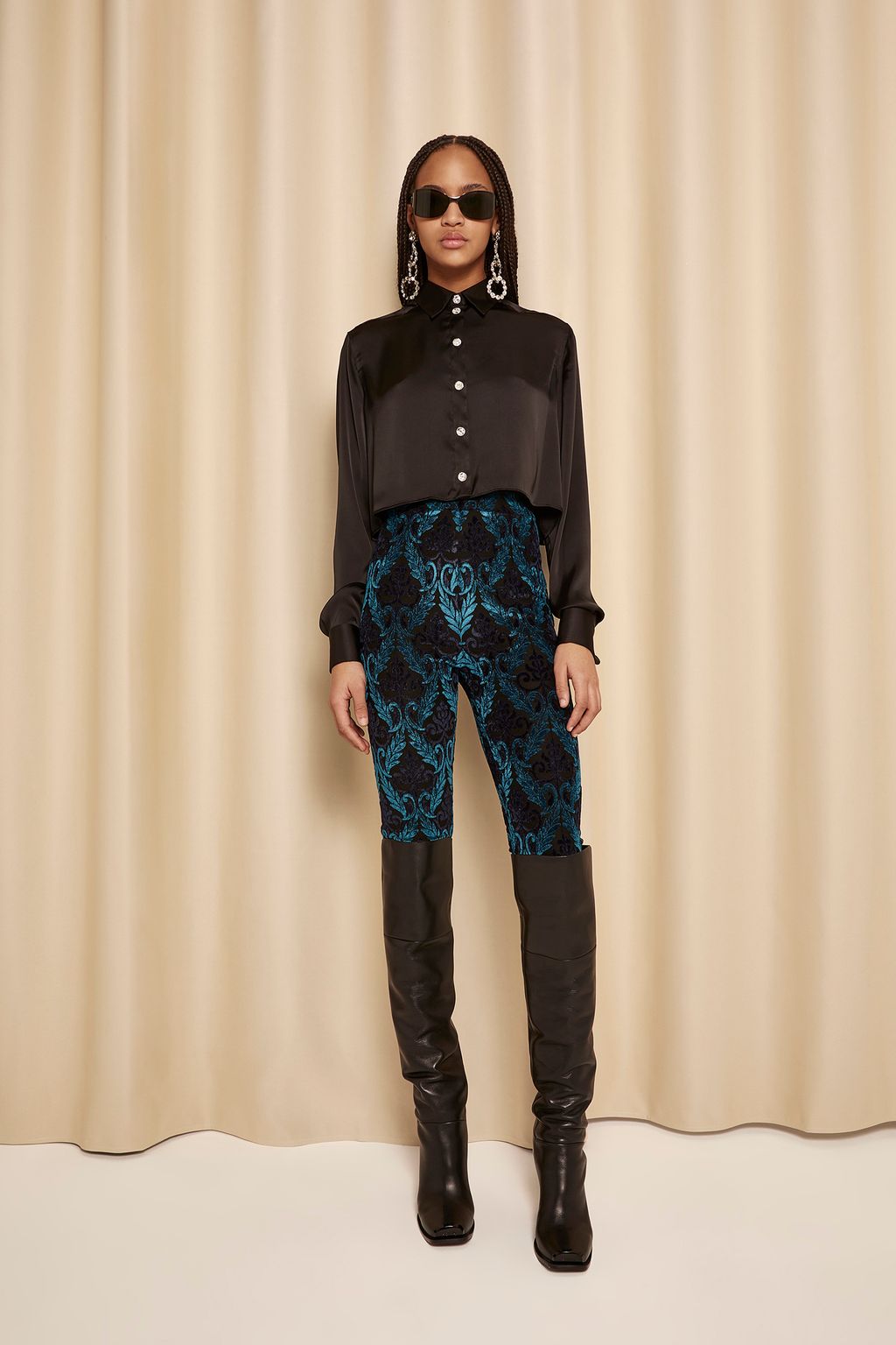 Fashion Week Paris Fall/Winter 2023 look 3 from the Sonia Rykiel collection womenswear