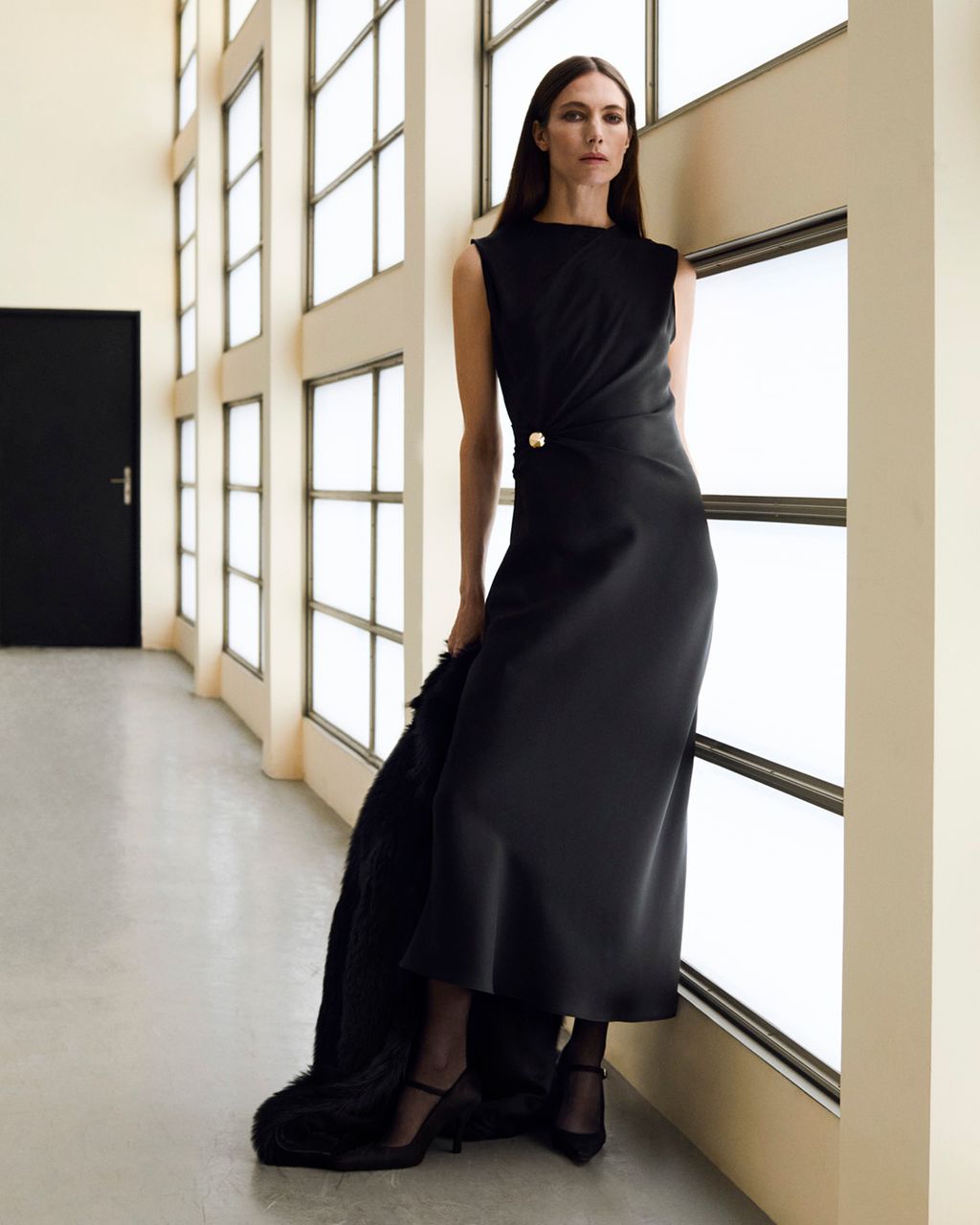 Fashion Week Paris Fall/Winter 2025 look 4 from the Loulou de Saison collection womenswear