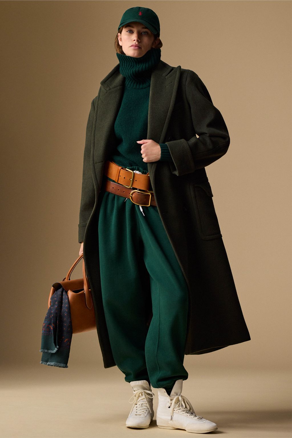 Fashion Week New York Fall/Winter 2025 look 31 from the Polo Ralph Lauren collection womenswear