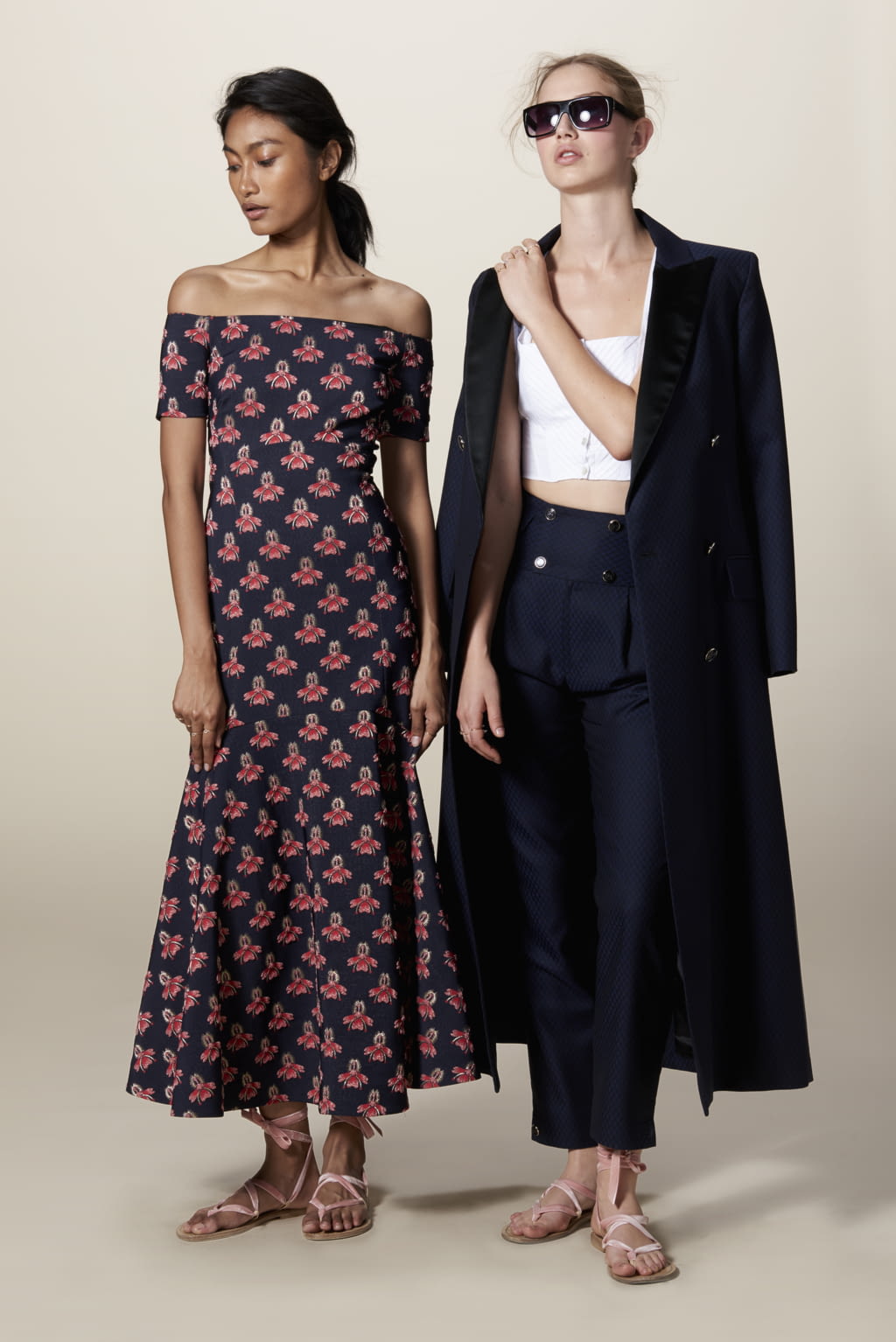 Fashion Week London Resort 2018 look 20 from the Temperley London collection womenswear