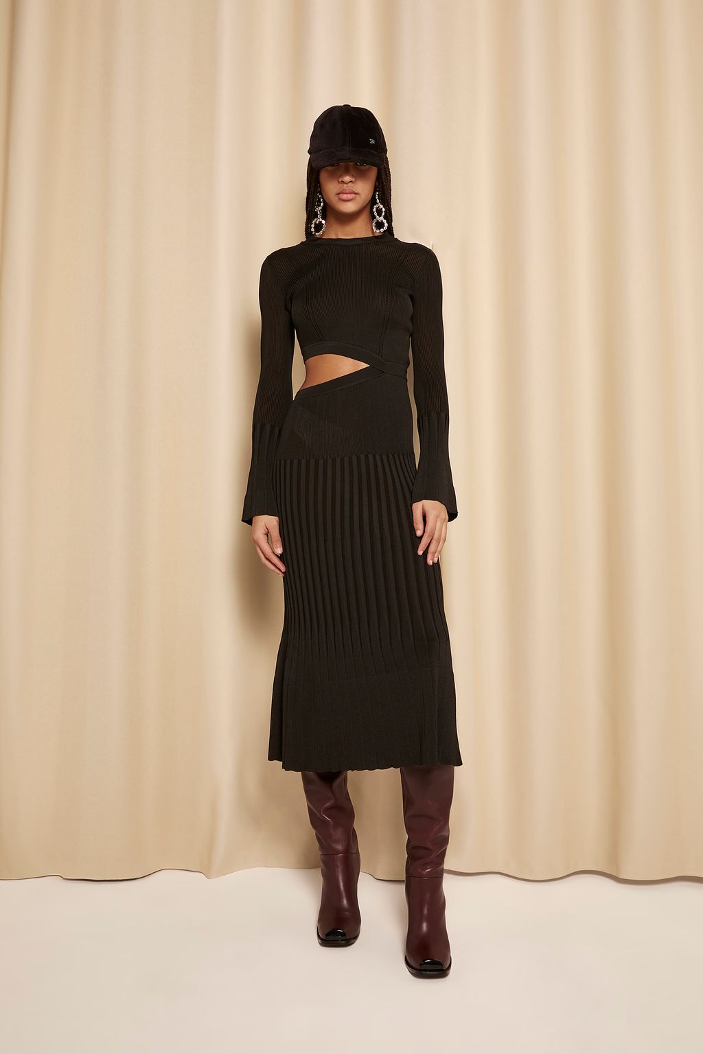 Fashion Week Paris Fall/Winter 2023 look 33 de la collection Sonia Rykiel womenswear