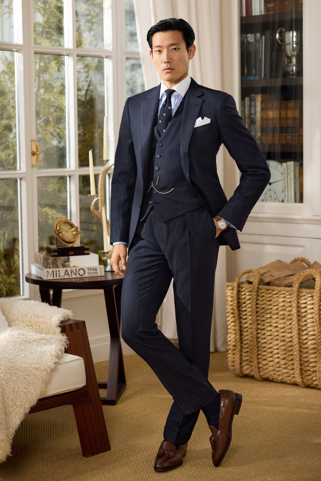 Ralph Lauren Purple Label FW25 menswear #36 - Tagwalk: The Fashion