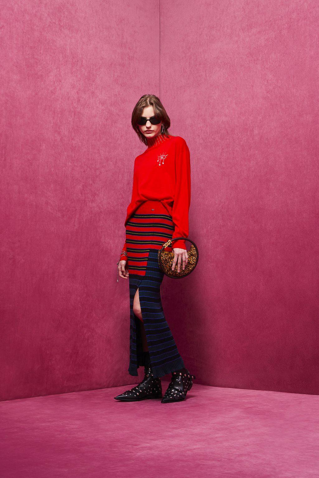 Fashion Week Paris Fall/Winter 2024 look 37 from the Sonia Rykiel collection 女装