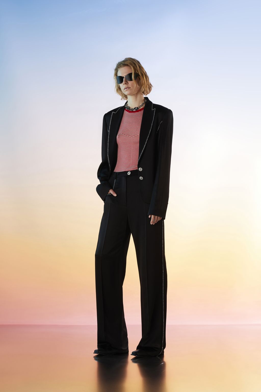 Fashion Week Paris Spring/Summer 2024 look 39 from the Sonia Rykiel collection 女装