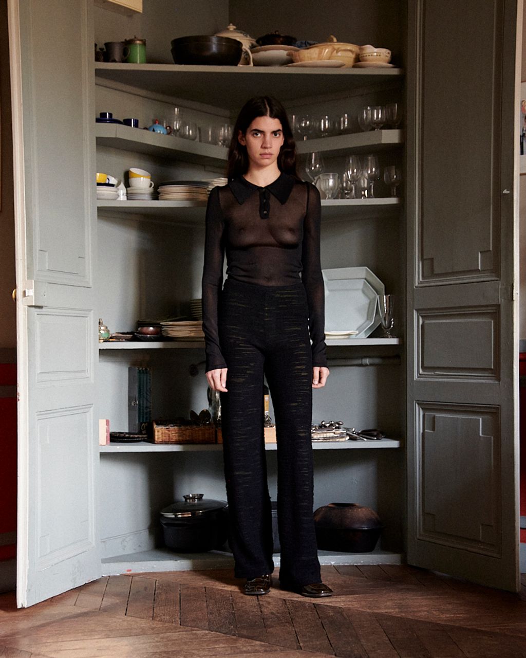 Fashion Week Paris Pre-Fall 2026 look 38 from the TL 180 collection 女装