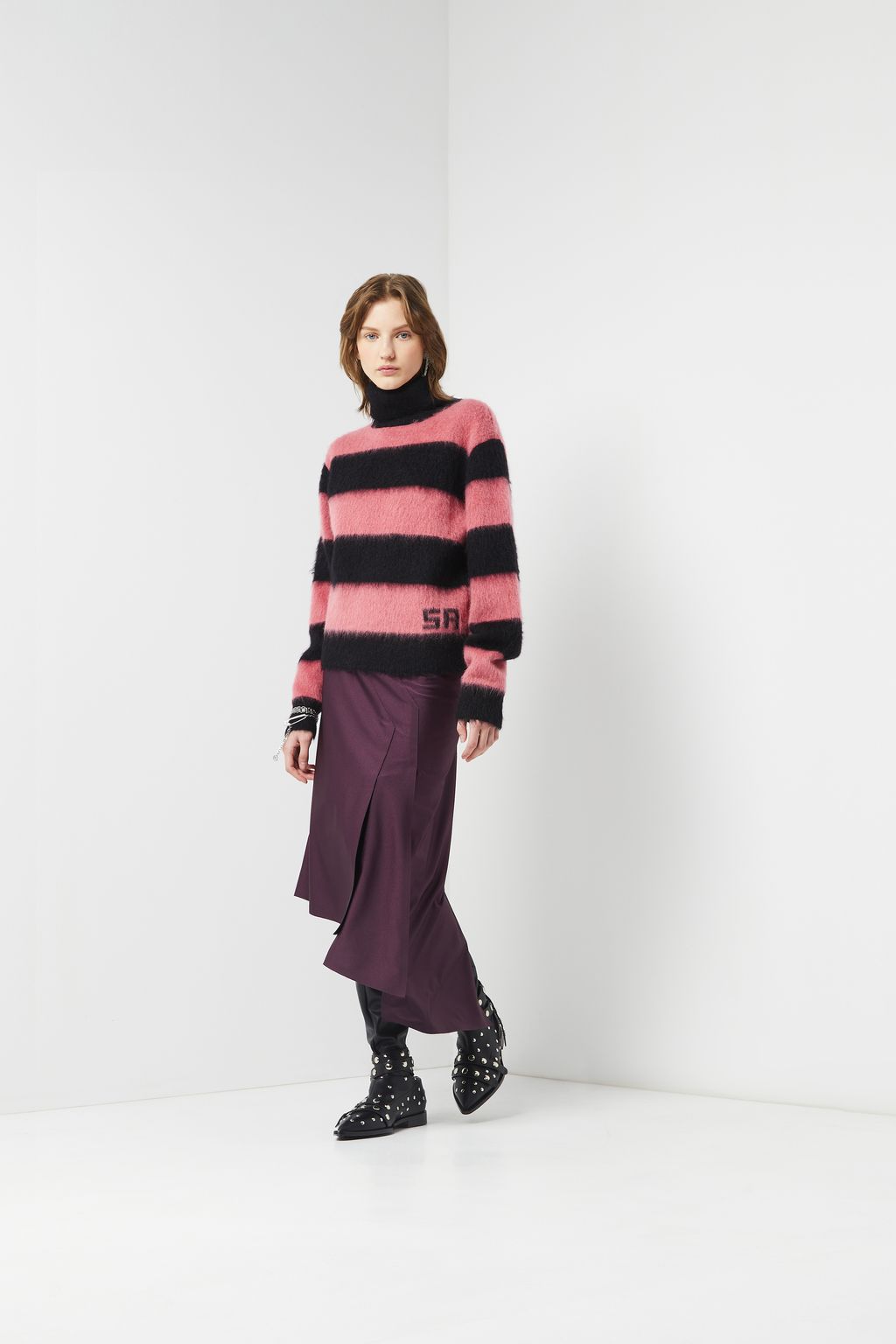 Fashion Week Paris Fall/Winter 2024 look 5 de la collection Sonia Rykiel womenswear