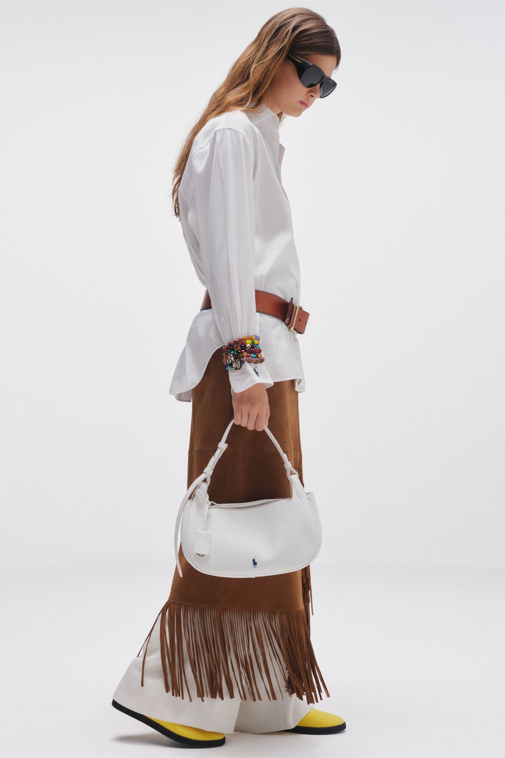 Fashion Week New York Spring/Summer 2026 look 4 from the Polo Ralph Lauren collection womenswear