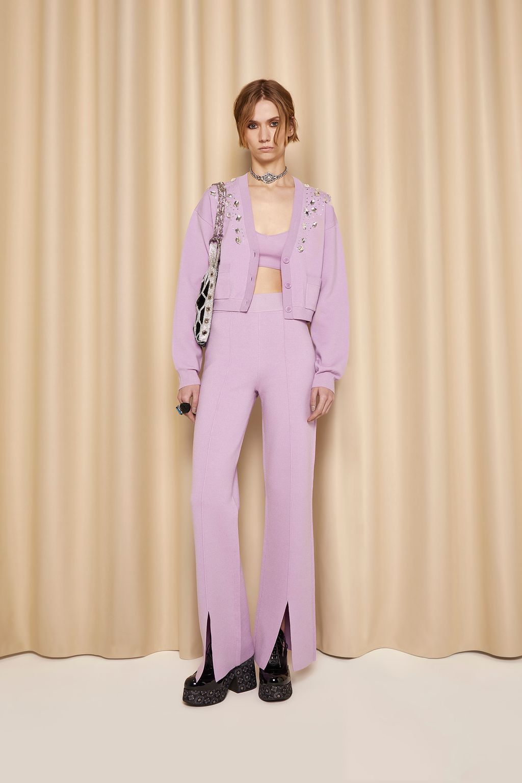 Fashion Week Paris Fall/Winter 2023 look 41 from the Sonia Rykiel collection 女装