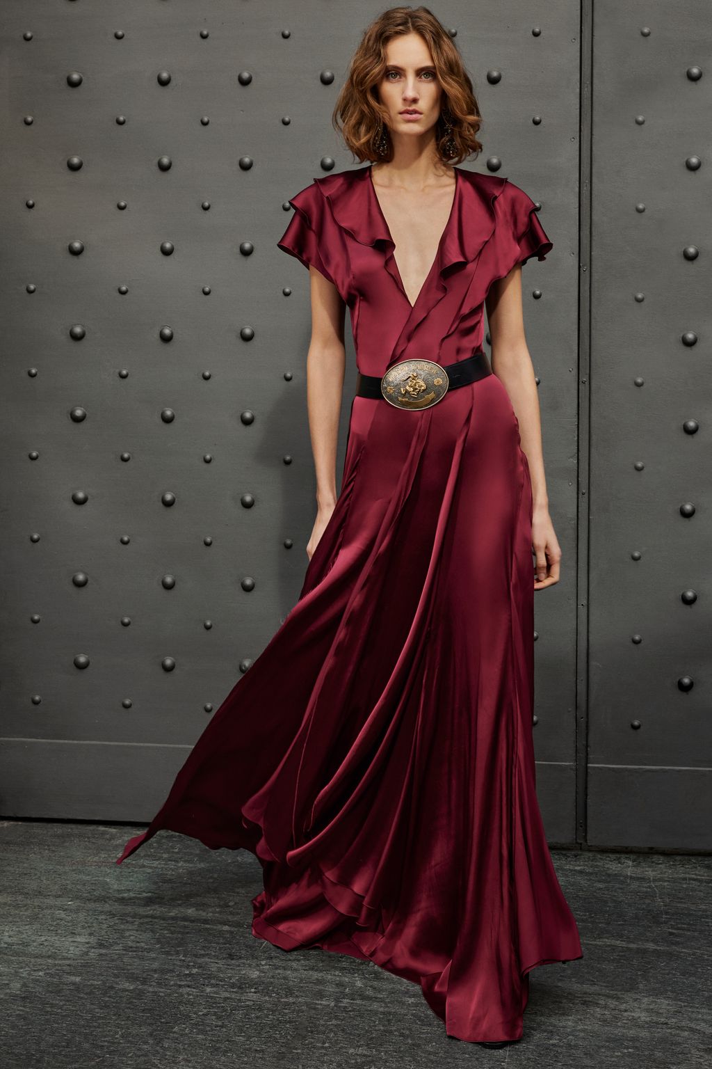 Fashion Week New York Fall/Winter 2023 look 45 de la collection Ralph Lauren Collection womenswear