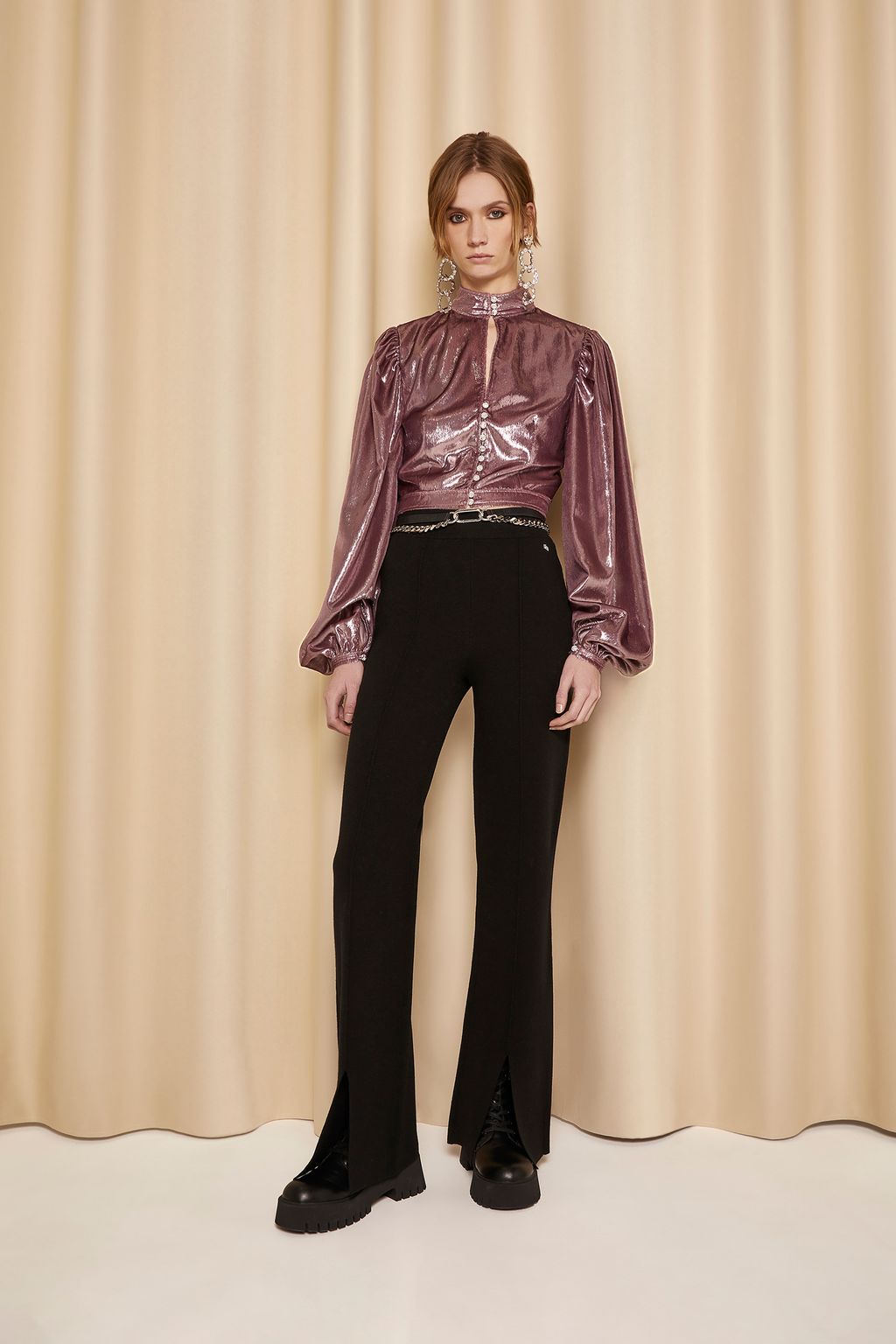 Fashion Week Paris Fall/Winter 2023 look 47 from the Sonia Rykiel collection 女装