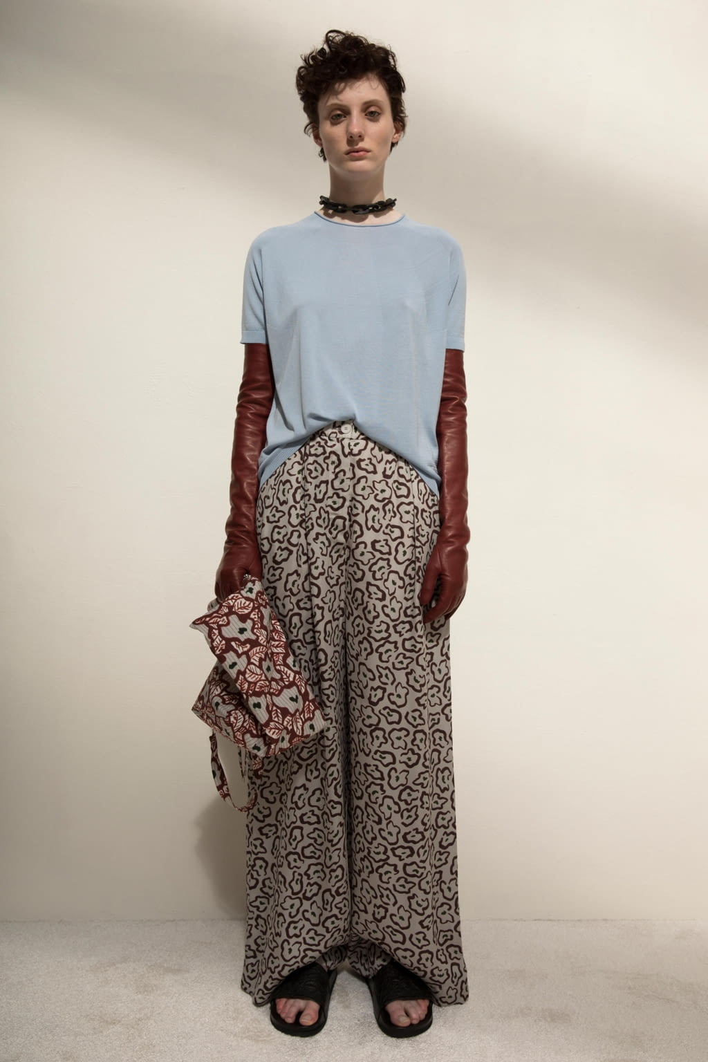Fashion Week Paris Resort 2019 look 5 de la collection Christian Wijnants womenswear