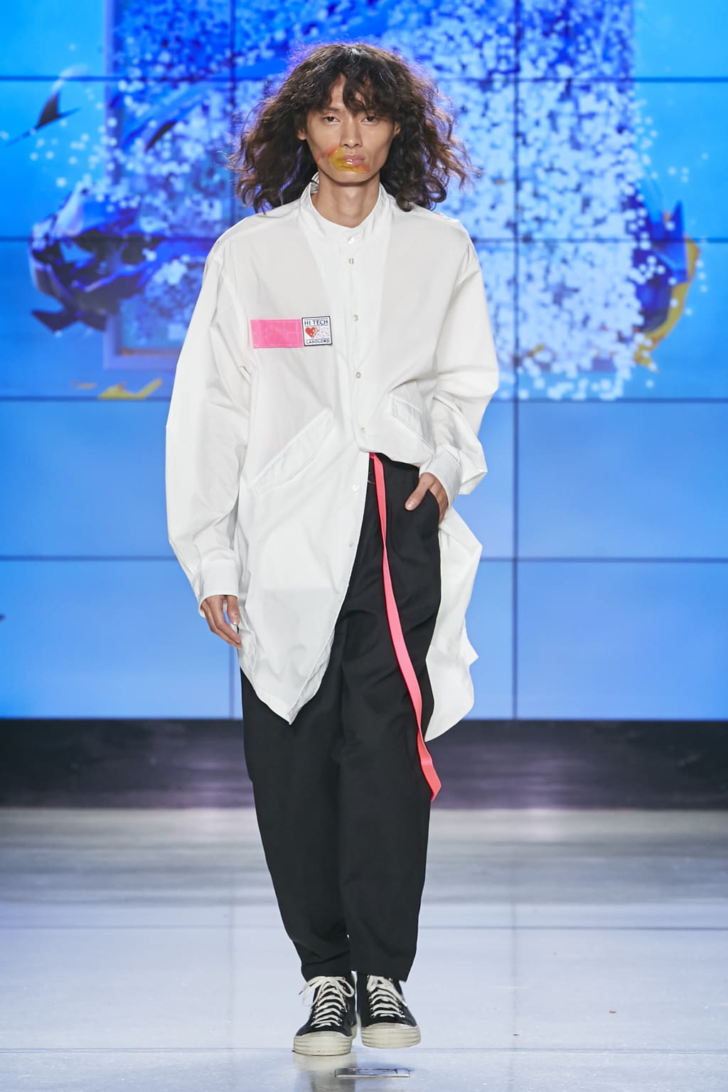 Fashion Week New York Spring/Summer 2019 look 5 from the Landlord collection menswear