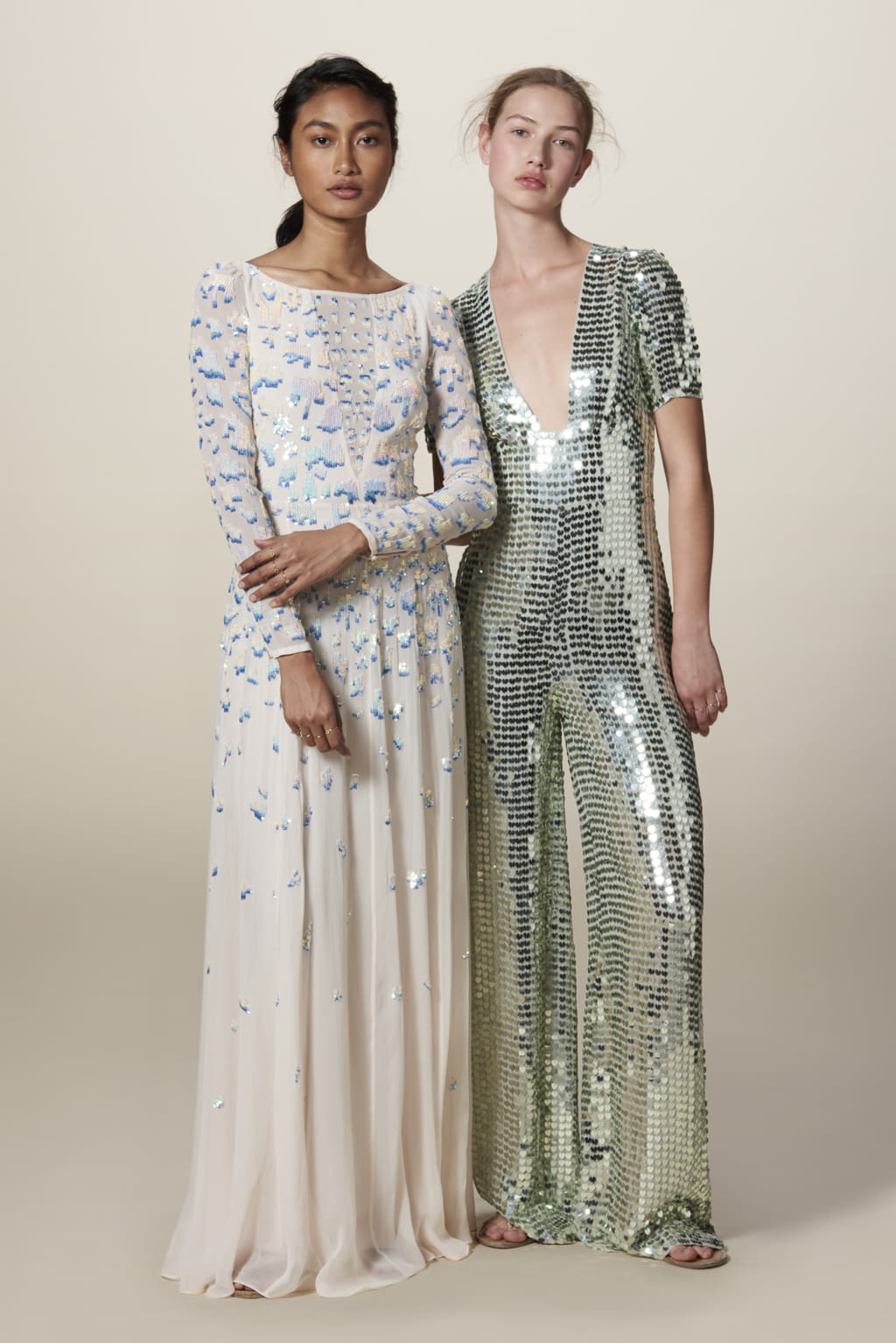 Fashion Week London Resort 2018 look 32 from the Temperley London collection womenswear
