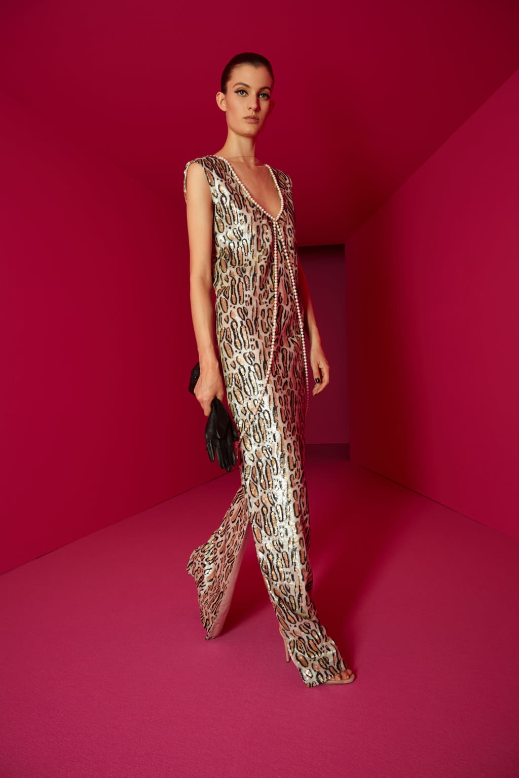 Fashion Week Paris Fall/Winter 2020 look 5 de la collection Alexis Mabille couture