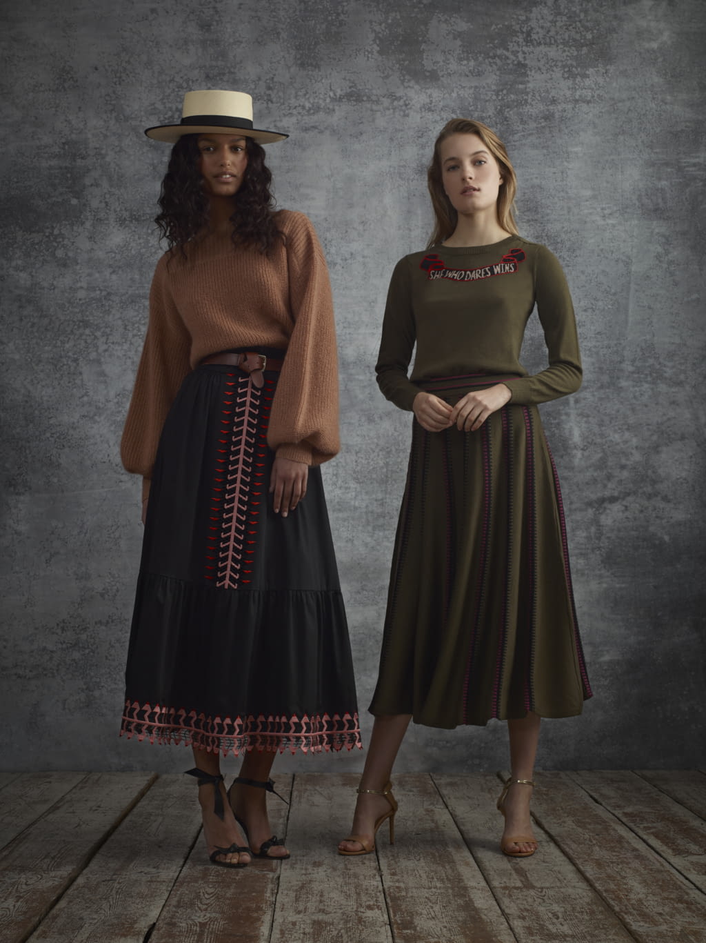 Fashion Week London Pre-Fall 2018 look 4 from the Temperley London collection womenswear