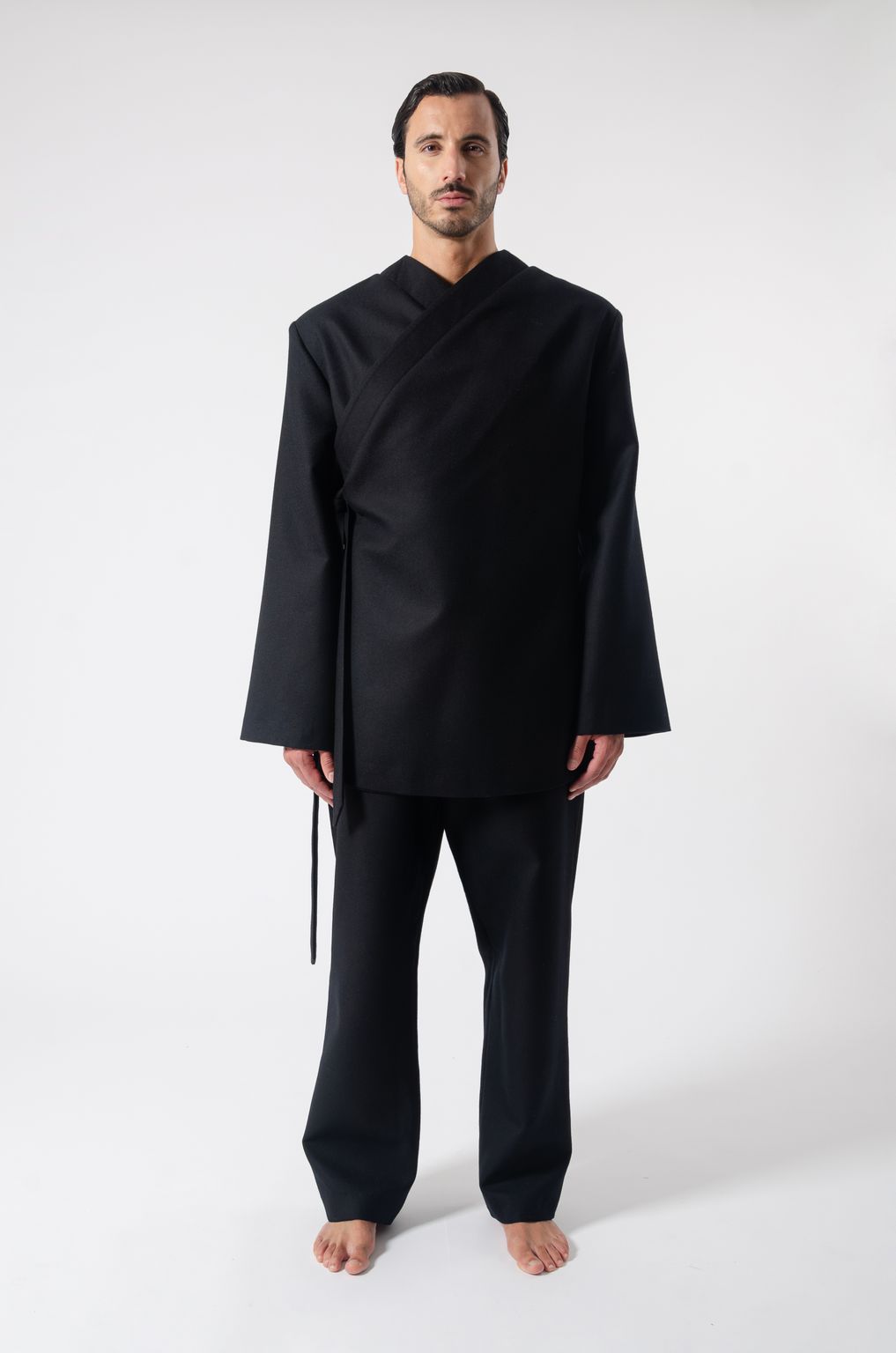 Fashion Week Paris Spring/Summer 2024 look 6 from the KML - Saudi 100 collection menswear