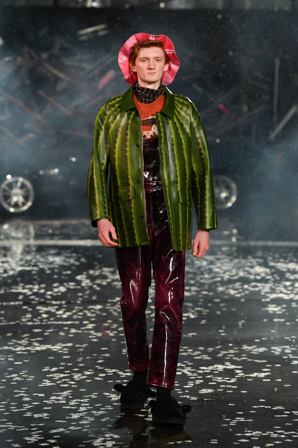 Fashion Week Paris Fall/Winter 2021 look 6 from the Doublet collection menswear