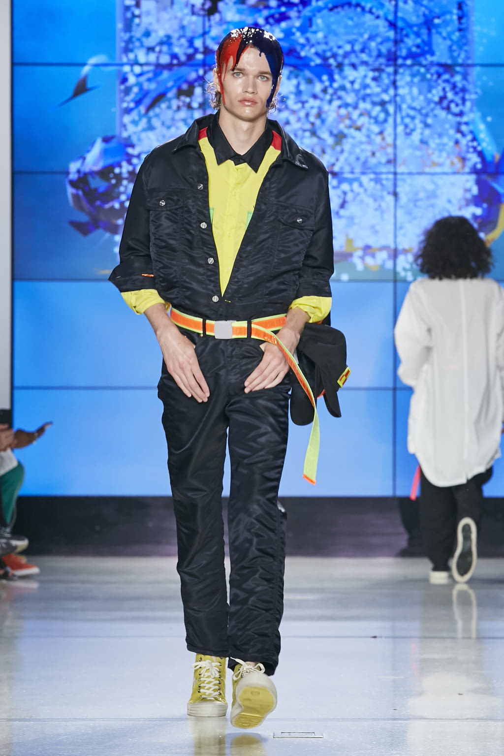 Fashion Week New York Spring/Summer 2019 look 6 from the Landlord collection menswear