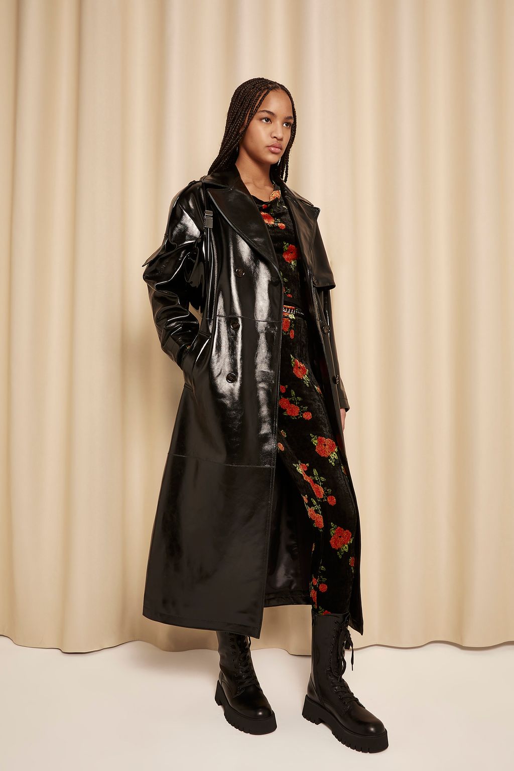 Fashion Week Paris Fall/Winter 2023 look 7 de la collection Sonia Rykiel womenswear