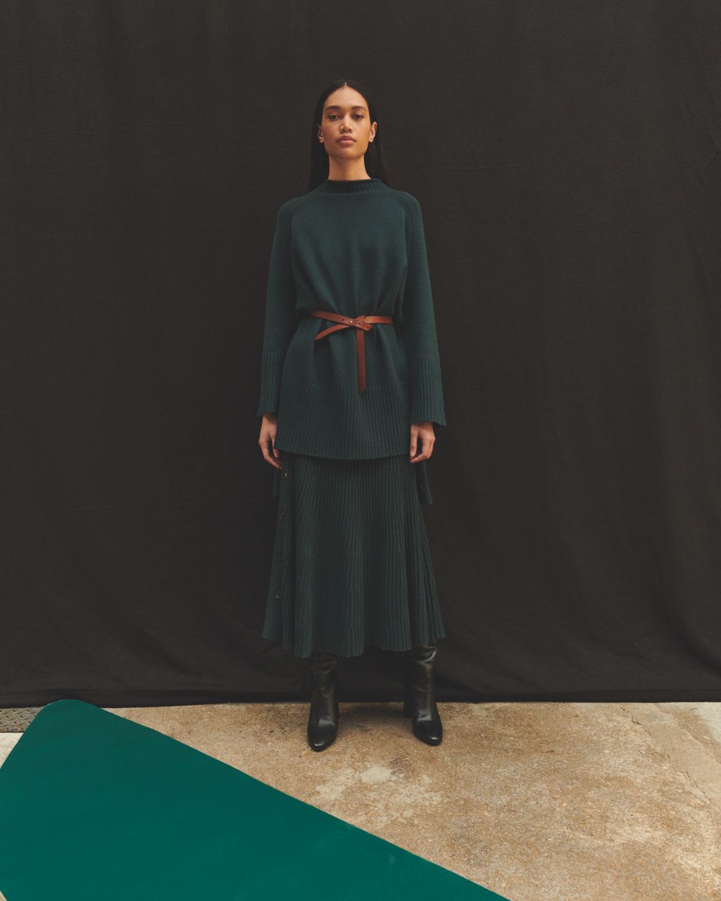 Fashion Week Paris Fall/Winter 2022 look 14 de la collection Eric Bompard womenswear