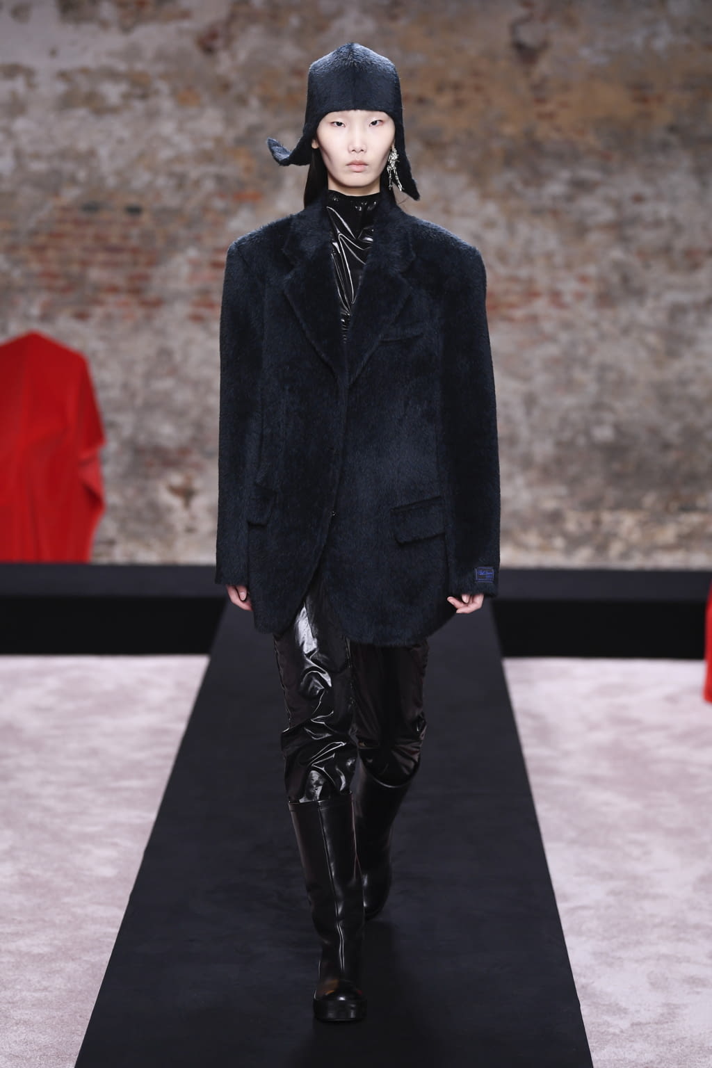 Fashion Week London Fall/Winter 2022 look 8 de la collection Raf Simons womenswear