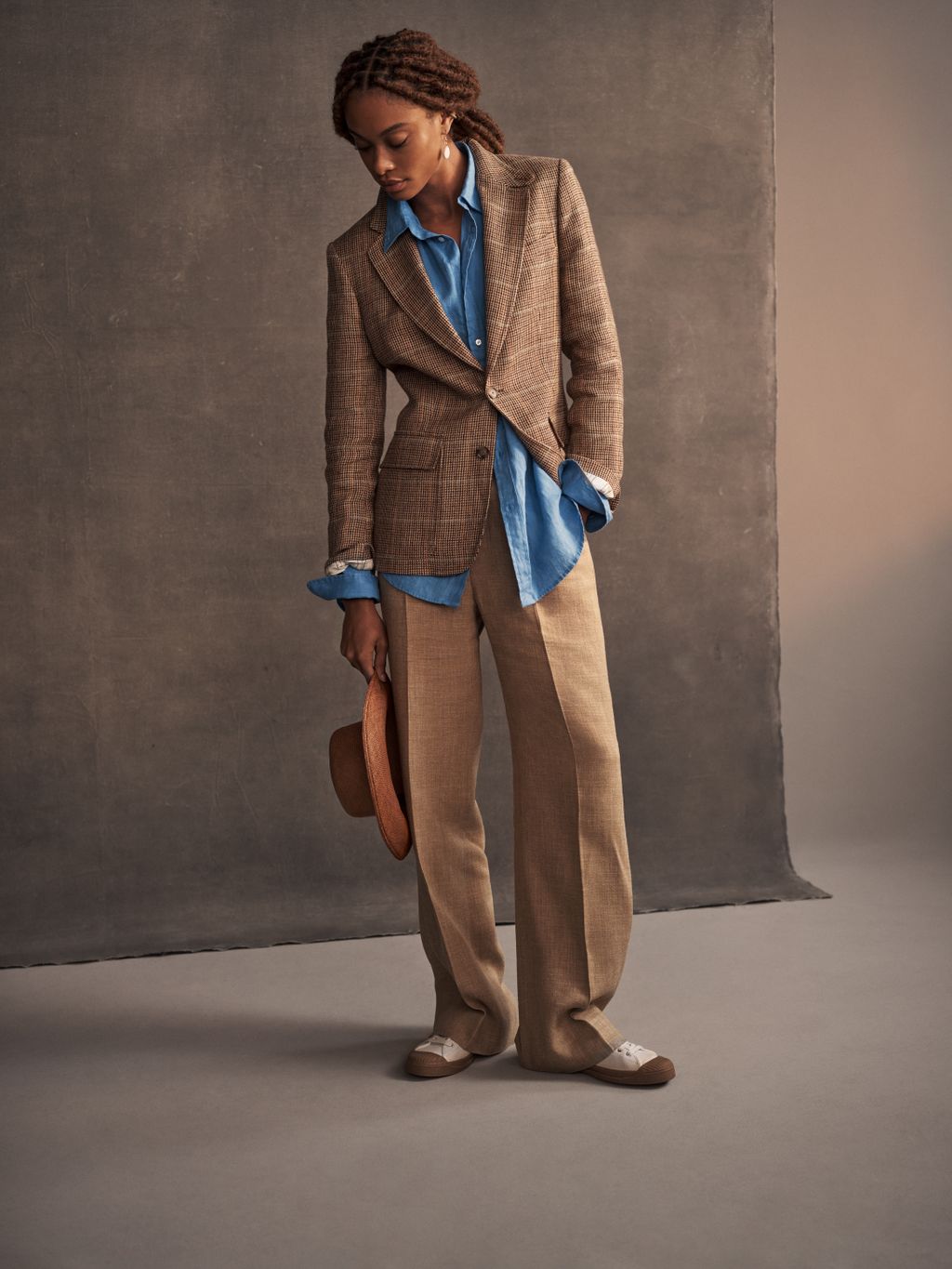 Fashion Week New York Spring/Summer 2024 look 8 from the Polo Ralph Lauren collection womenswear