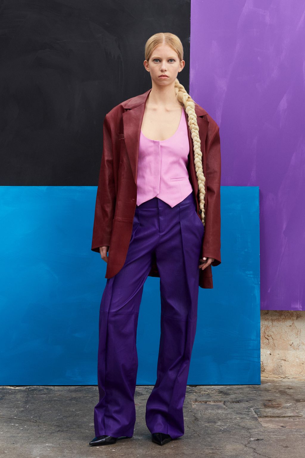 Fashion Week Paris Fall/Winter 2023 look 9 from the Stouls collection 女装