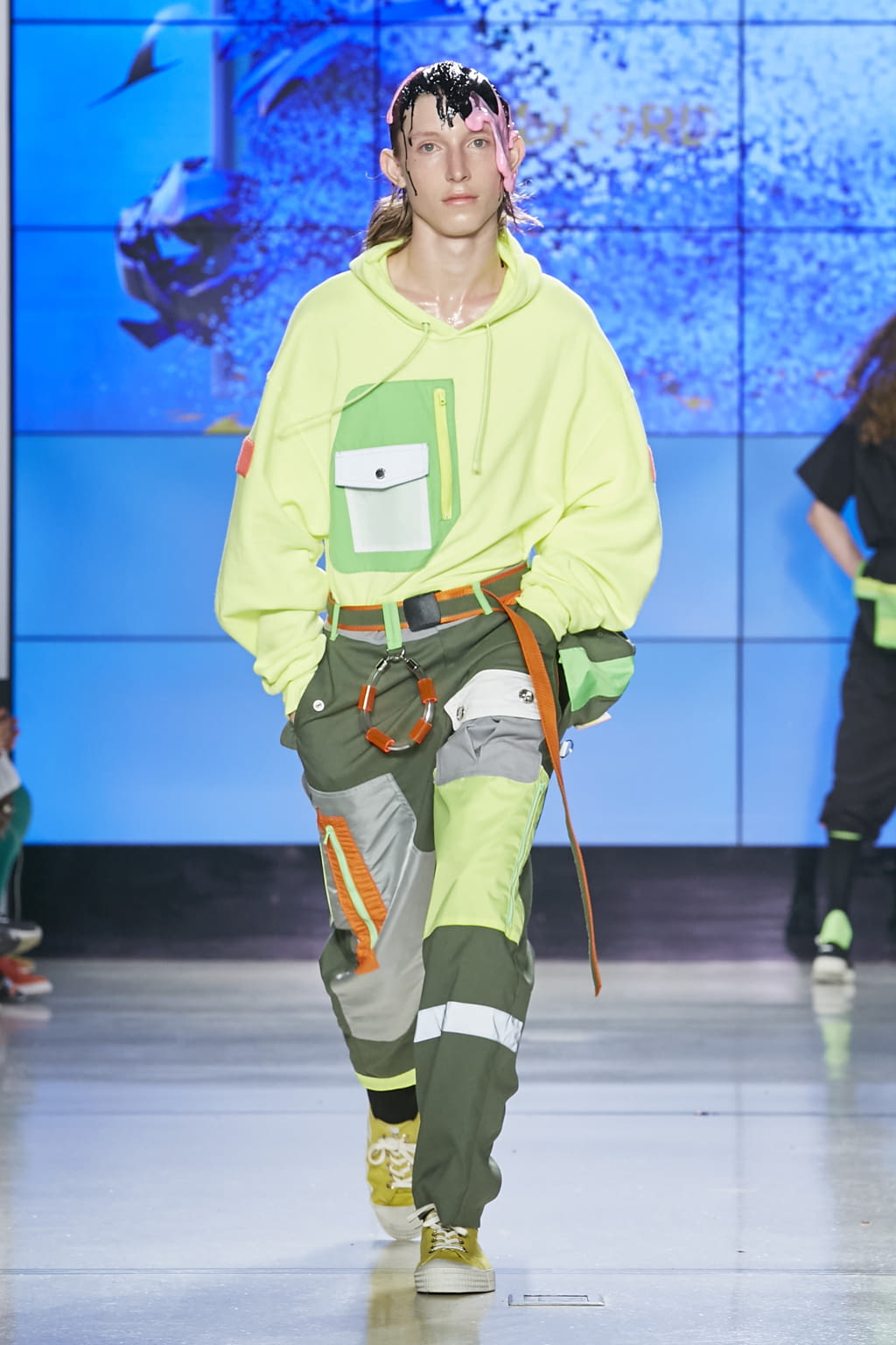 Fashion Week New York Spring/Summer 2019 look 9 from the Landlord collection 男装