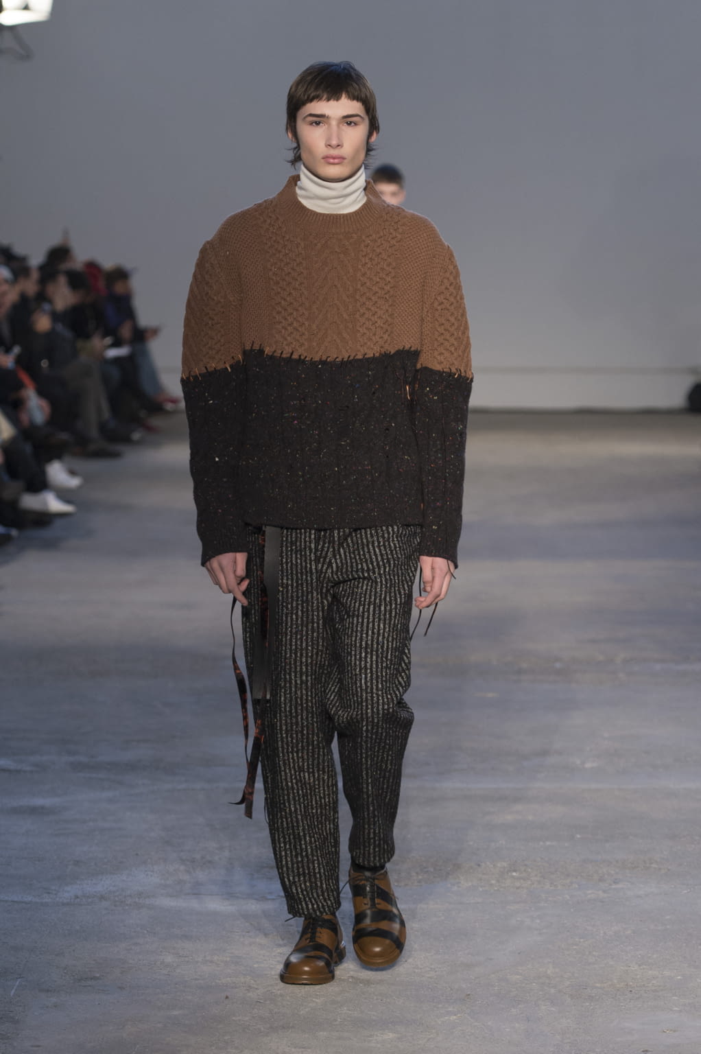 Fashion Week Milan Fall/Winter 2017 look 9 from the Damir Doma collection menswear