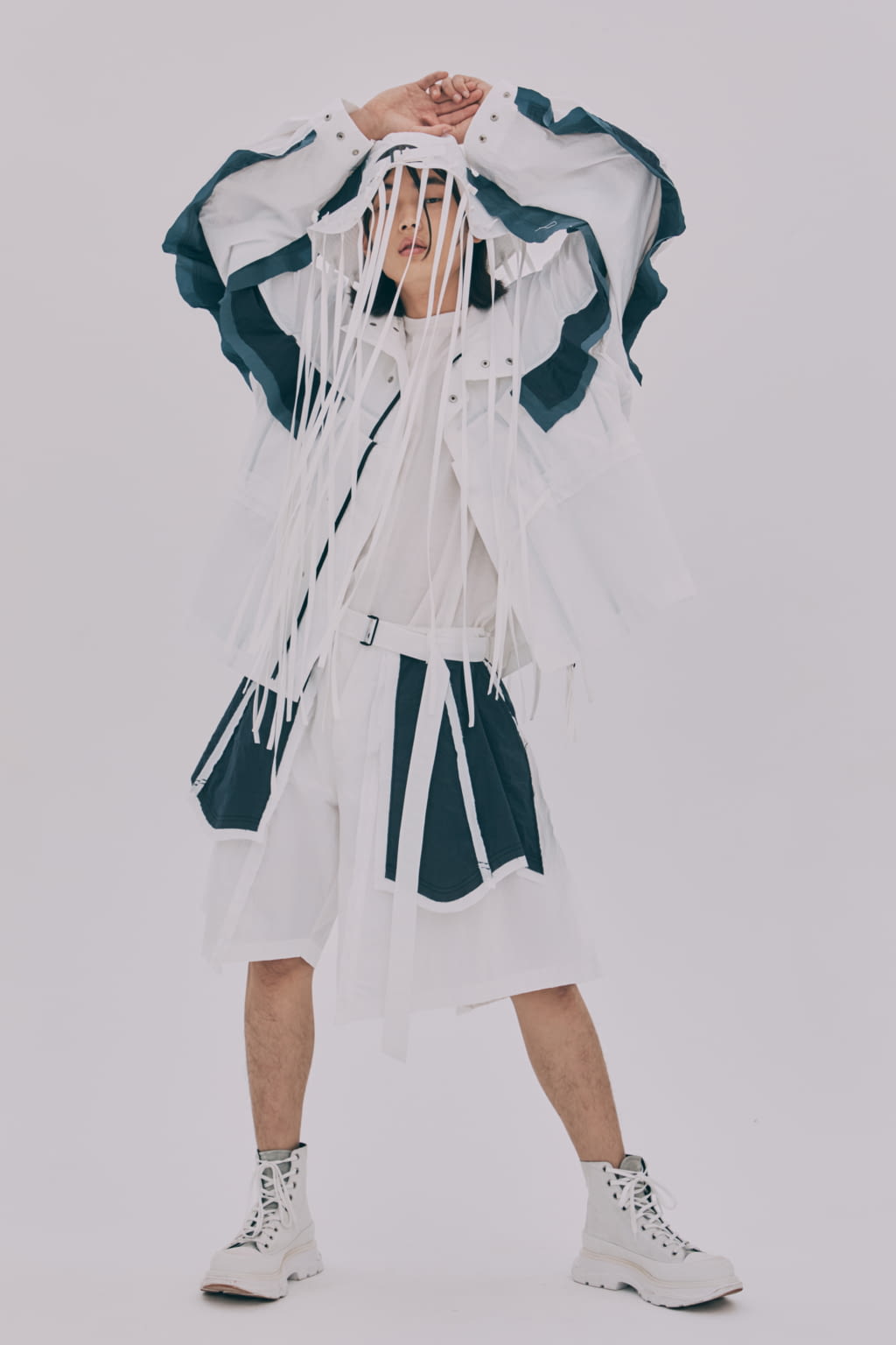 Fashion Week London Spring/Summer 2021 look 9 from the Maxxij collection womenswear