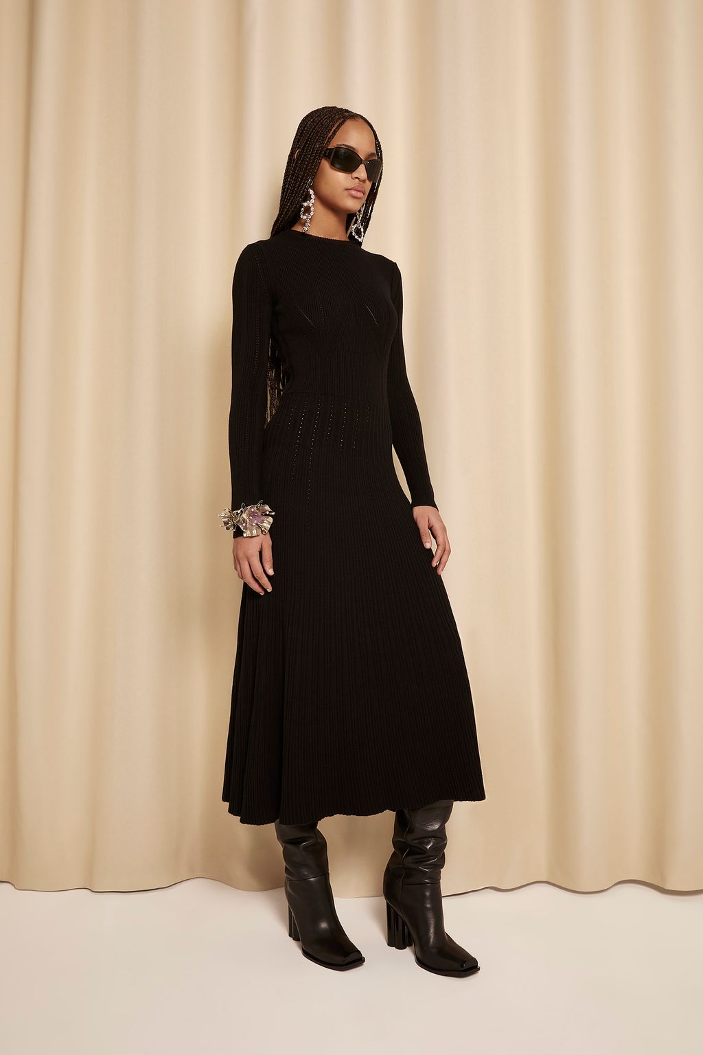 Fashion Week Paris Fall/Winter 2023 look 10 de la collection Sonia Rykiel womenswear