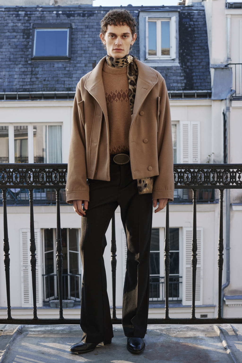 Fashion Week Paris Fall/Winter 2022 look 10 de la collection Davi Paris menswear