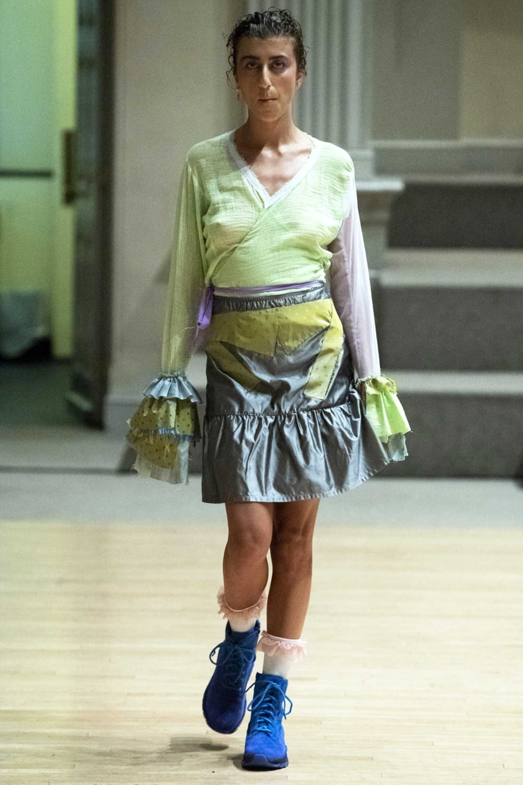 Fashion Week New York Spring/Summer 2019 look 4 from the Lou Dallas collection womenswear