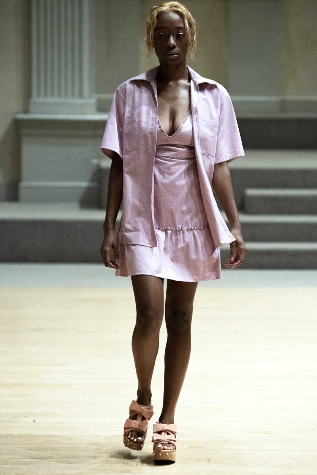 Fashion Week New York Spring/Summer 2019 look 11 de la collection Lou Dallas womenswear