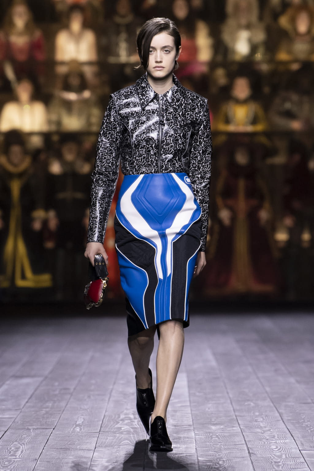 Fashion Week Paris Fall/Winter 2020 look 16 de la collection Louis Vuitton womenswear