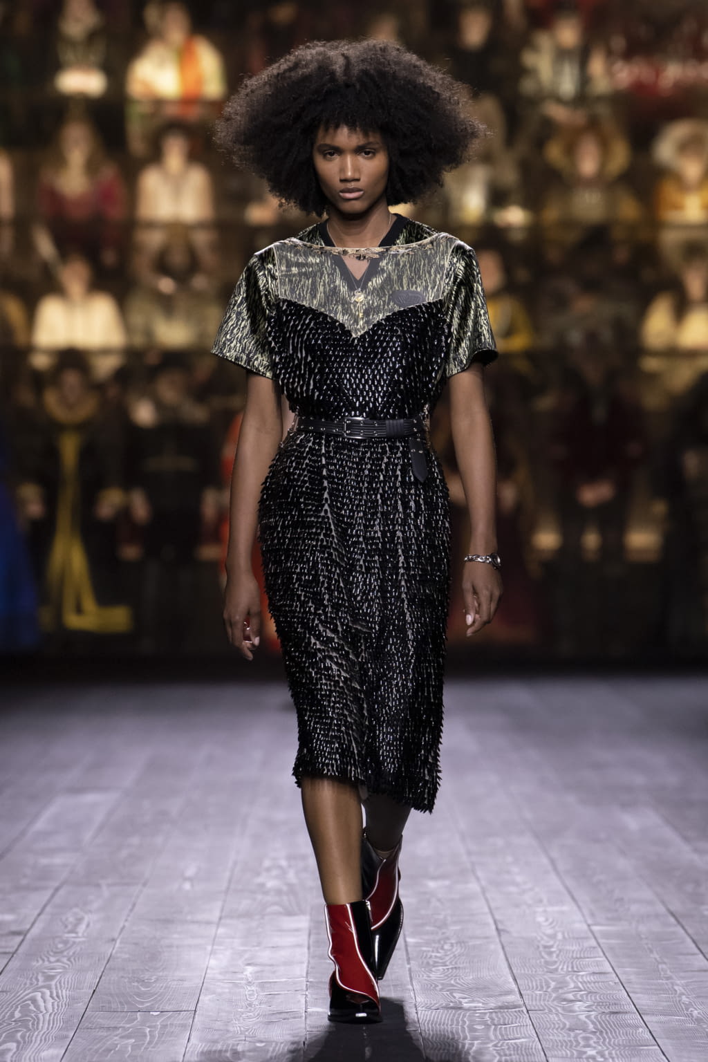 Fashion Week Paris Fall/Winter 2020 look 26 de la collection Louis Vuitton womenswear